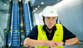 Øystein Skjærholt er prosjektsjef i GK og har blant annet vært prosjektleder for arbeidet på Munchmuseet i Bjørvika