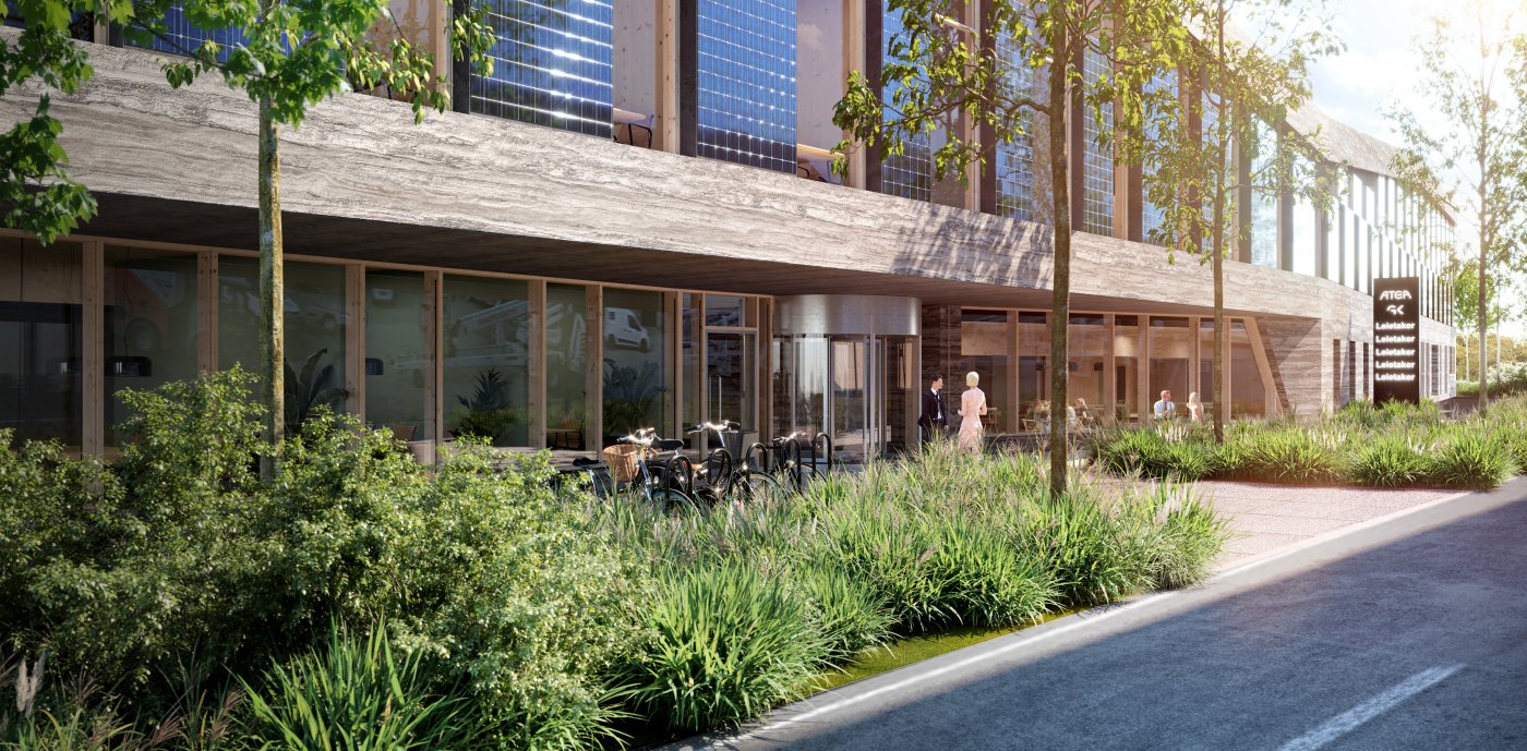 Gneiskvartalet, illustrasjon av Dyrvik Arkitekter.