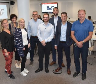 Bergen kommune har inngått partnerskap med GK og MazeMap: bilde av deltakere