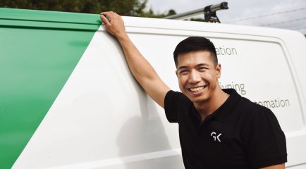 Reza Ahmadi er prosjektleder i GK.