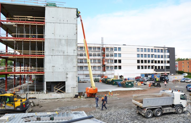 GKs hovedkontor i Oslo holder passivhusstandard og er et utstillingsvindu der de tekniske løsningene er optimalisert for lavt energibruk og minimal miljøbelastning.