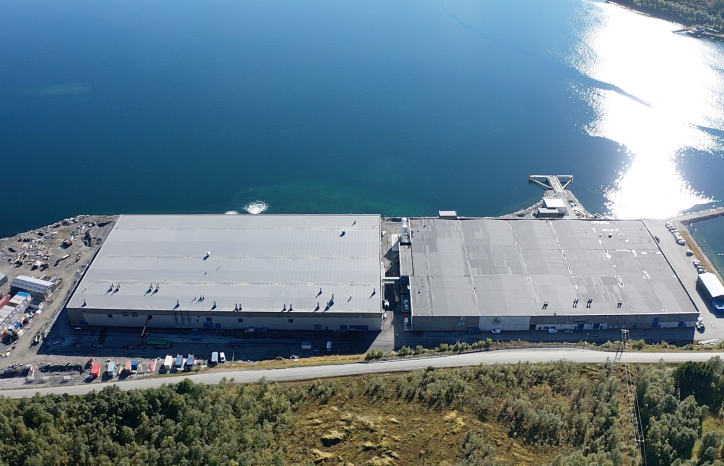 GK har hatt ventilasjonsentreprisen på SalMars nye settefiskanlegg. Foto: Odd Arne Bentsen.