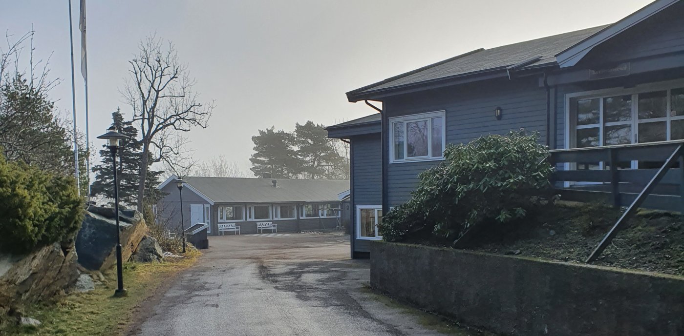 Hovedhuset på Eidene senter