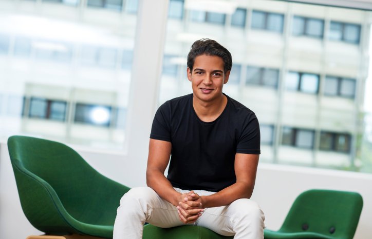 Fredrik S. Andersen har hatt sommerjobb i GK og nå skal han skrive studentoppgaven sin via GK i Trondheim